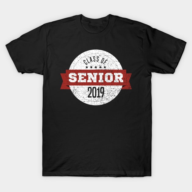 Senior Class Of 2019 Graduation College Gift T-Shirt by jkshirts